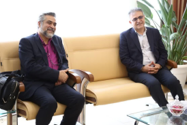 دیدار رئیس مرکز روابط عمومی وزارت بهداشت با رئیس دانشگاه علوم پزشکی...