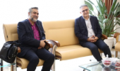 دیدار رئیس مرکز روابط عمومی وزارت بهداشت با رئیس دانشگاه علوم پزشکی...